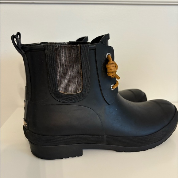 Sperry Walker Steam Waterproof Rain Boots, in Black, Size 8 - Picture 8 of 12